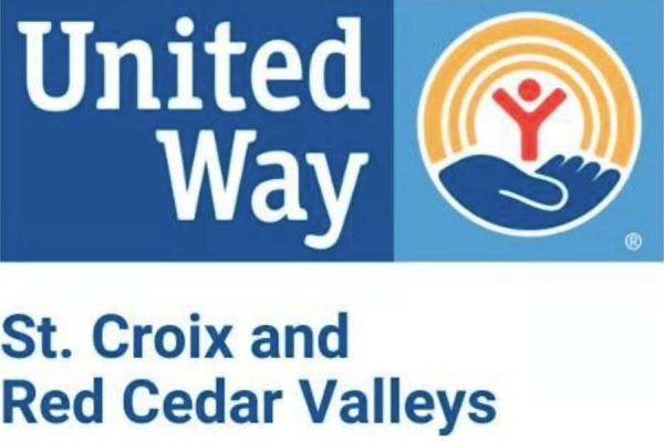 United Way of St. Croix and Red Cedar Valley sign