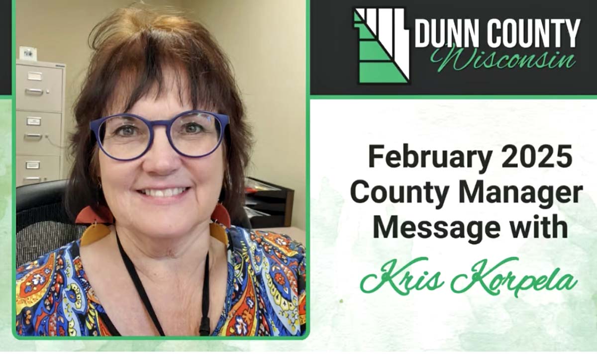 Dunn County Manager's Monthly Update