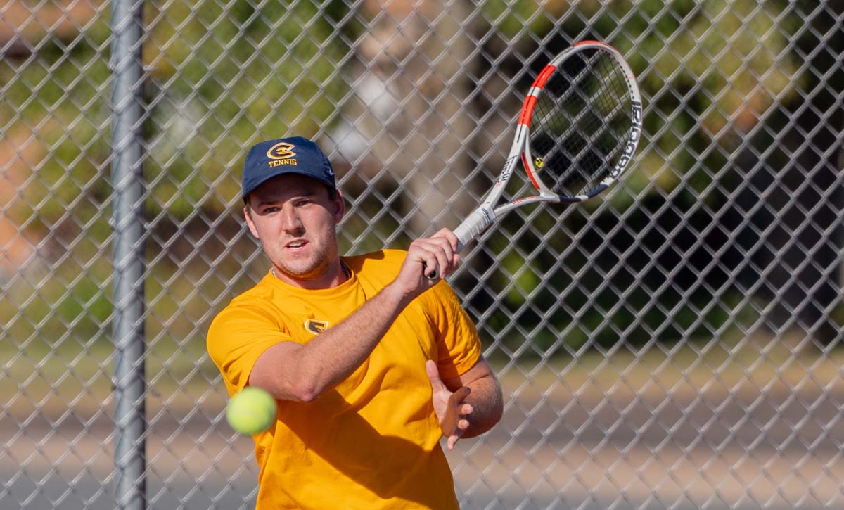 Ethan Wurtzel is a senior on the UW-Eau Claire Blugold tennis team.
