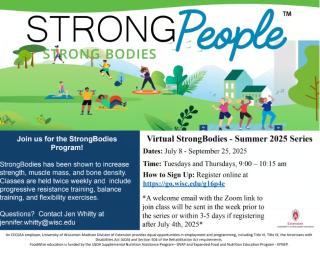 Registration for Summer Virtual Strongbodies Series Now Open!
