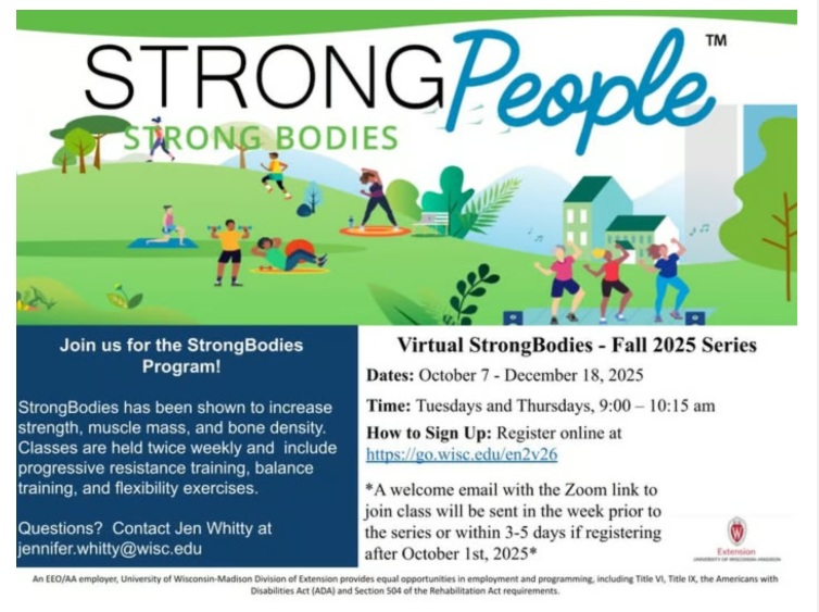 Virtual StrongBodies Strength Training Fall Series