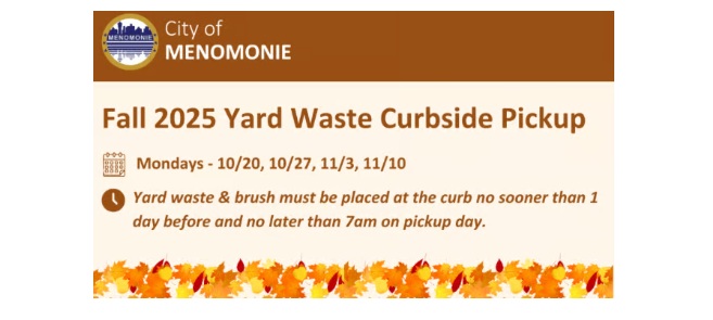 Fall Yard Waste Curbside Pickup
