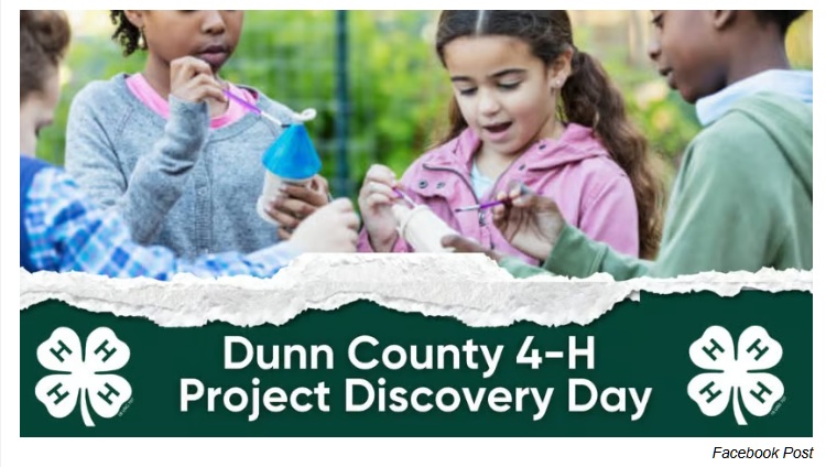 Dunn County 4-H Project Discovery Day