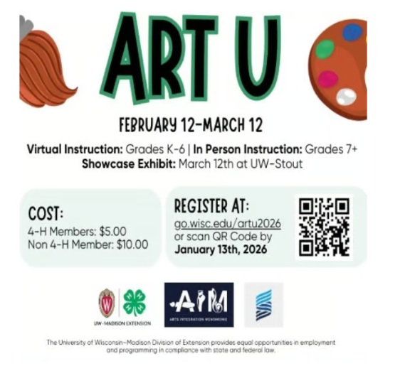 Community Finds Value in 4-H and UW-Stout Art Education Collaboration