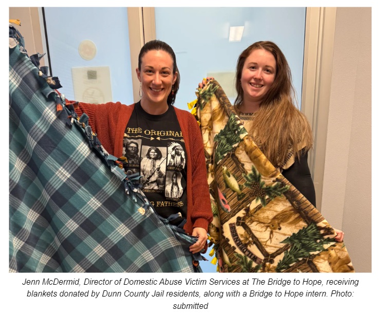 Dunn County Jail Residents Give Back