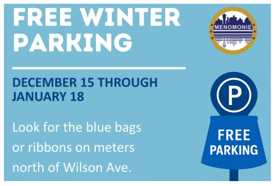 Free Downtown Parking Continues Until Jan 18