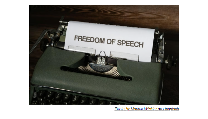 Recap of Community Conversations Presentation on Free Speech