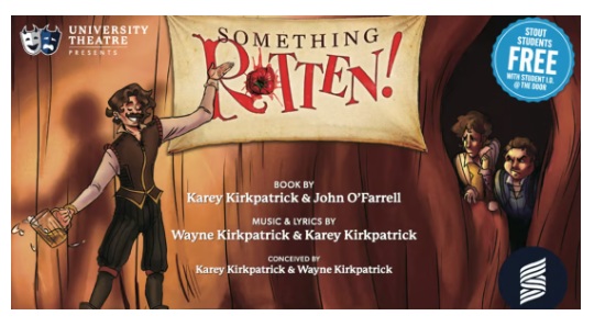UW-Stout Theater Presents ‘Something Rotten!’