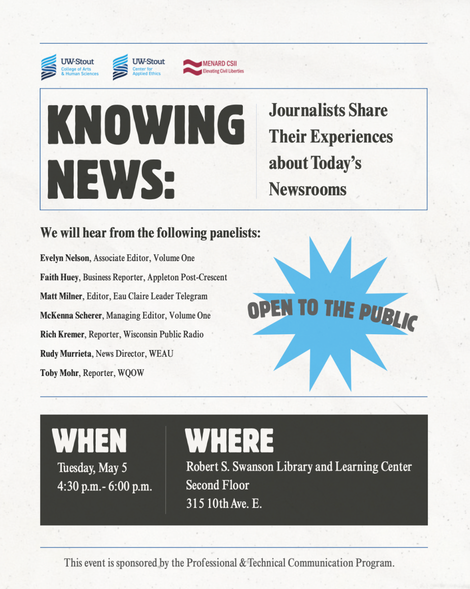 Panel of Local Journalists Share Newsroom Experiences Tues May 5