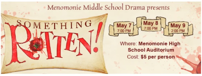 Menomonie Middle School Presents ‘Something Rotten Jr!’