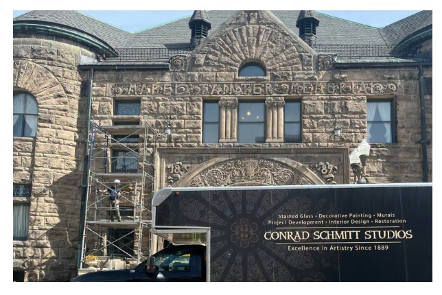 Mabel Tainter Restoration Project Underway