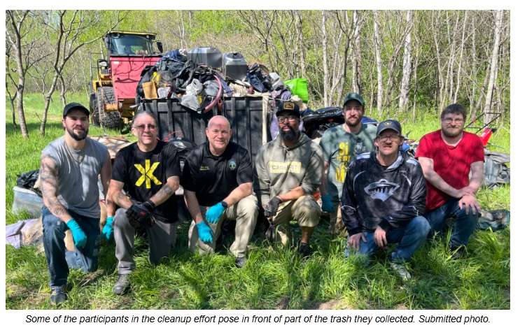 Treatment Court Participants Involved with Community Cleanup