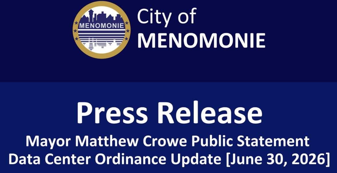 Mayor Crowe: Data Center Ordinance Update