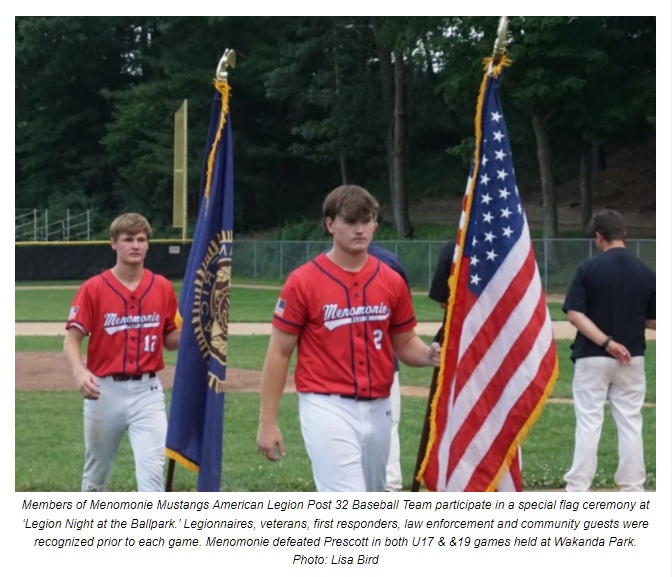 American Legion Post 32 Holds ‘Legion Night at the Ballpark’