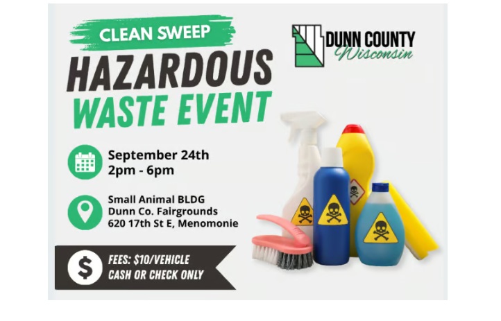 Annual Clean Sweep Waste Collection Thurs Sept 24