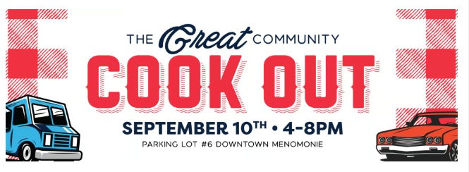 Great Community Cook-Out Thur Sept 10