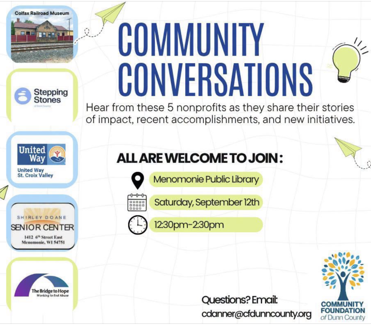 Upcoming 'Community Conversations' Highlights Local Nonprofits