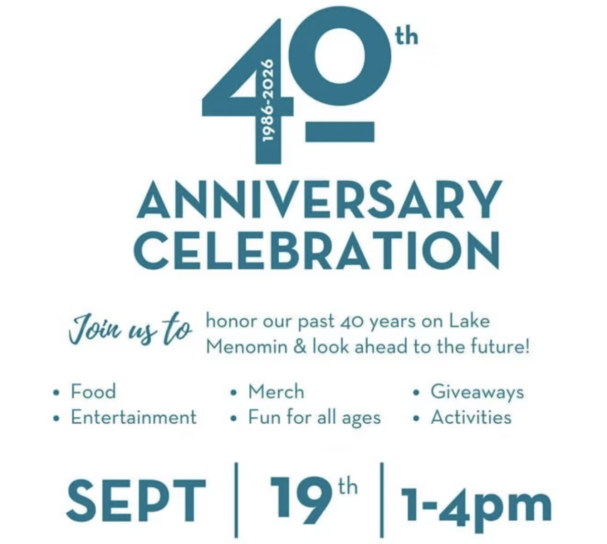 Menomonie Public Library Celebrates 40th Anniversary at Lake Menomin Location