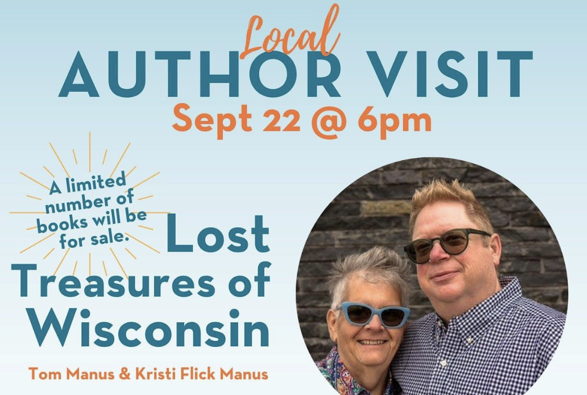 Local Travel Authors Share Their New Book ‘Lost Treasures of Wisconsin’