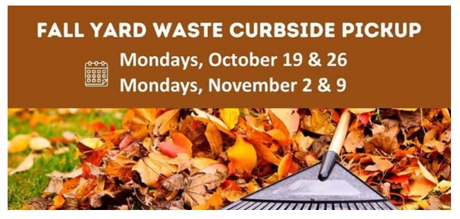 City of Menomonie Fall Yard Waste PickUp